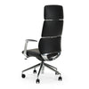 Clyne Modern Black Vegan Leather Executive Office Chair