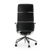 Clyne Modern Black Vegan Leather Executive Office Chair