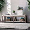 Furniture of America Tayah Beige Rustic Bench Model CM-BN5666BG