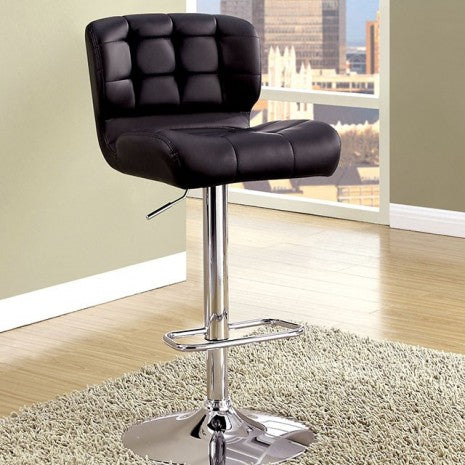 Furniture of America Kori Black Contemporary Bar Chair Model CM-BR6152BK