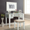 Furniture of America Joyce White Transitional Vanity W/ Stool Model CM-DK6385WH-UPS3