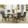 Furniture of America Melina Gray Transitional Game Table Model CM-GM367GY-T-TABLE