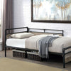 Furniture of America Vidar Sand Black Industrial Daybed Model CM1220-BED
