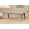 Furniture of America Diocles Silver/Gray Transitional Bench Model CM3020BN