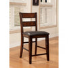 Furniture of America Dickinson Dark Cherry Transitional Counter Ht. Chair (2/Box) Model CM3187PC-2PK