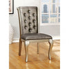 Furniture of America Amina Champagne Transitional Side Chair (2/Box) Model CM3219SC-2PK
