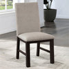 Furniture of America Umbria Antique Black/Gray Transitional Side Chair Model CM3252BK-SC-2PK