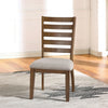 Furniture of America Rapidview Walnut/Light Gray Transitional Side Chair Model CM3259WN-SC-2PK