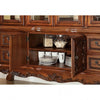 Furniture of America Medieve Antique Oak Traditional Hutch Buffet Model CM3557HB-SET