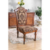 Furniture of America Lucie Brown Cherry Traditional Side Chair (2/Ctn) Model CM3788SC-2PK
