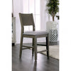 Furniture of America Anton Gray/Light Gray Transitional Counter Ht. Chair (2/Box) Model CM3986PC-2PK