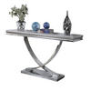 Furniture of America Wettingen Chrome Glam Sofa Table Model CM4285S-TABLE