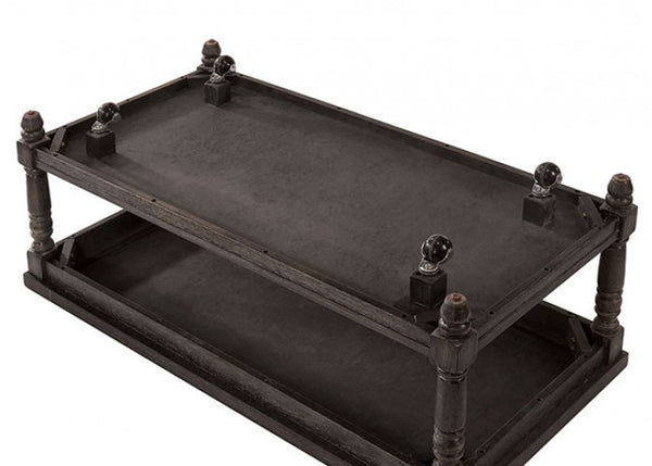 Furniture of America Monango Weathered Gray Rustic 3 Pc. Table Set Model CM4540-3PK