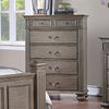 Furniture of America Syracuse Gray Traditional Chest Model CM7129GY-C