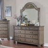 Furniture of America Syracuse Gray Traditional Dresser Model CM7129GY-D