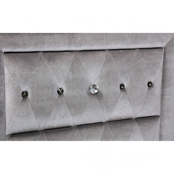 Furniture of America Alzir Gray Glam Night Stand Model FM7150GY-N