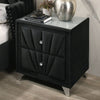 Furniture of America Carissa Black Transitional Night Stand Model CM7164BK-N