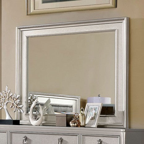 Furniture of America Avior Silver Contemporary Mirror Model CM7170SV-M
