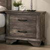 Furniture of America Fortworth Gray Transitional Night Stand Model CM7186N