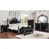 Furniture of America Azha Black Glam Bench Model CM7194BK-BN