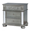 Furniture of America Azha Silver Glam Night Stand Model CM7194N