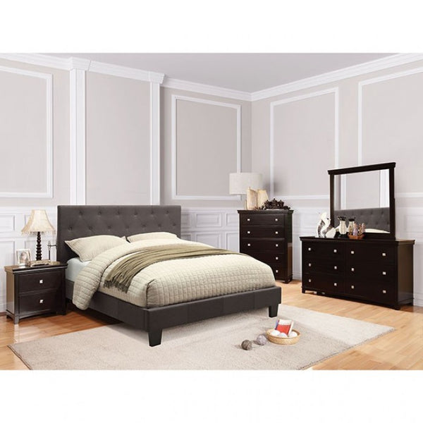 Furniture of America Leeroy Gray Transitional Full Bed Model CM7200LB-F-BED-VN
