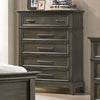 Furniture of America Houston Gray Traditional Chest Model CM7221GY-C