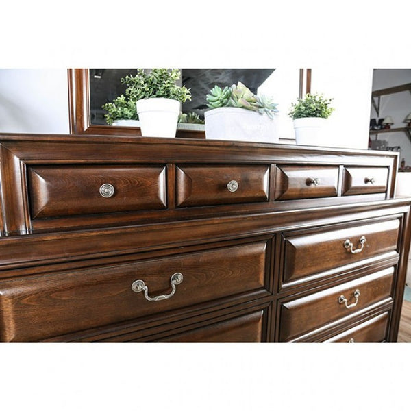 Furniture of America Brandt Brown Cherry Transitional Dresser Model CM7302CH-D