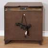 Furniture of America Brandt Brown Cherry Transitional Night Stand Model CM7302CH-N