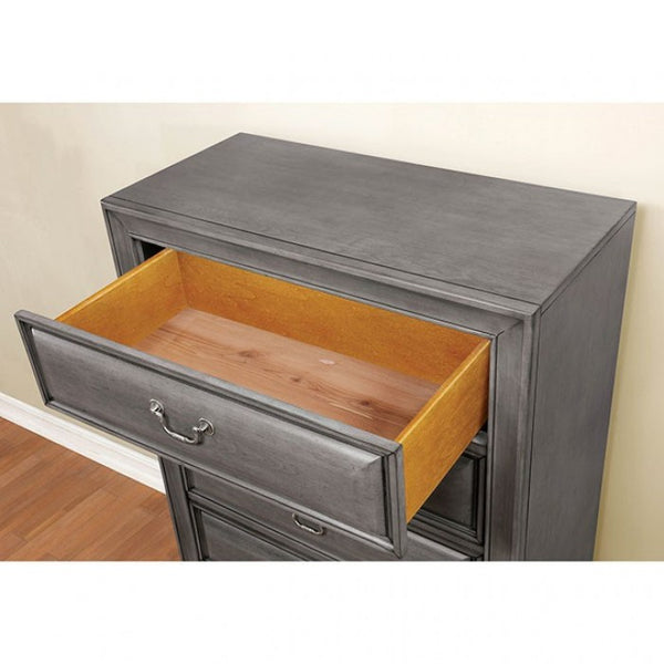 Furniture of America Brandt Gray Transitional Chest Model CM7302GY-C
