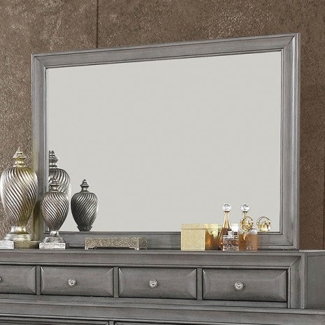 Furniture of America Brandt Gray Transitional Mirror Model CM7302GY-M