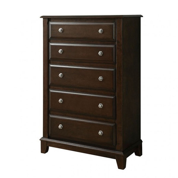 Furniture of America Litchville Brown Cherry Transitional Chest Model CM7383C