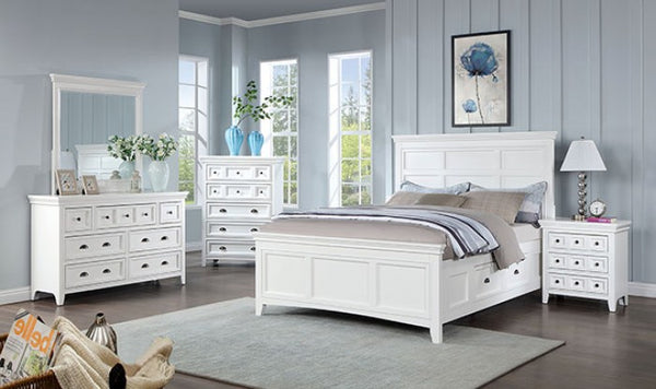 Furniture of America Castile White Transitional Dresser Model CM7413WH-D