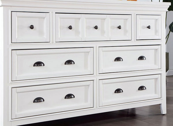 Furniture of America Castile White Transitional Dresser Model CM7413WH-D