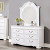 Furniture of America Alecia White Transitional Dresser Model CM7458WH-D