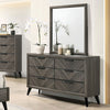 Furniture of America Vagan Gray Contemporary Dresser Model CM7472GY-D