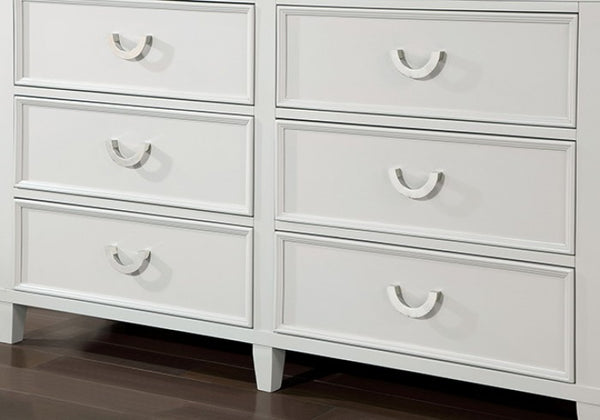 Furniture of America Lycoris White Transitional Dresser Model CM7477WH-D