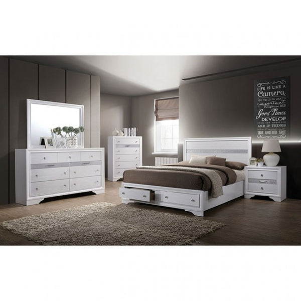 Furniture of America Chrissy White Contemporary Dresser Model CM7552D