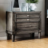Furniture of America Daphne Gray Transitional Night Stand Model CM7556N