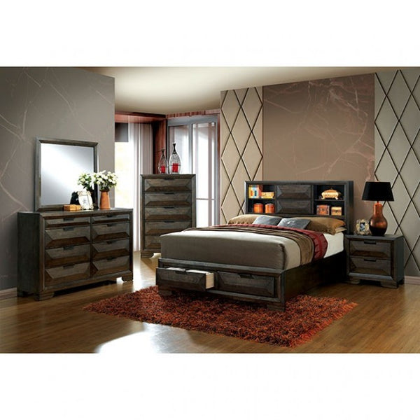 Furniture of America Nikomedes Espresso Transitional Mirror Model CM7557M