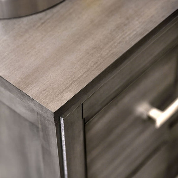 Furniture of America Berenice Gray Transitional Night Stand Model CM7580GY-N