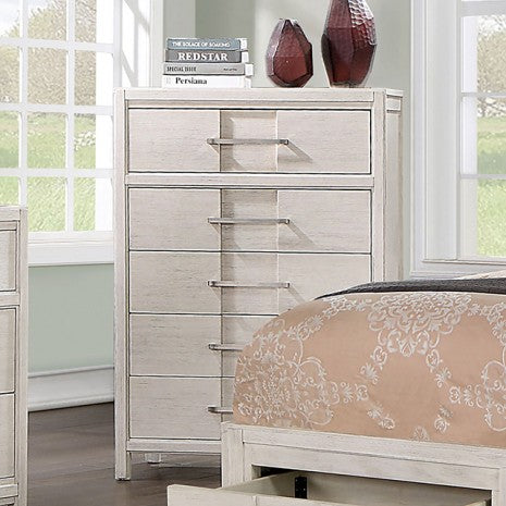 Furniture of America Berenice White Transitional Chest Model CM7580WH-C
