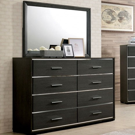 Furniture of America Camryn Warm Gray Contemporary Dresser Model CM7589D