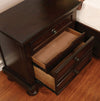 Furniture of America Castor Brown Cherry Transitional Night Stand Model CM7590CH-N