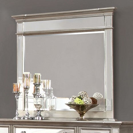 Furniture of America Salamanca Silver Glam Mirror Model CM7673M