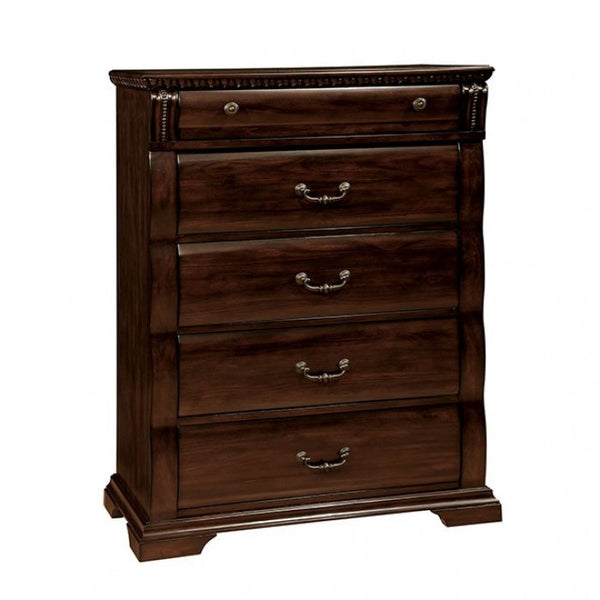Furniture of America Burleigh Cherry Transitional Chest Model CM7791C