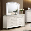Furniture of America Maddie Pearl White Contemporary Dresser Model CM7899D
