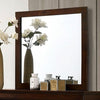 Furniture of America Louis Philippe Dark Cherry Transitional Mirror Model FM7866CH-M