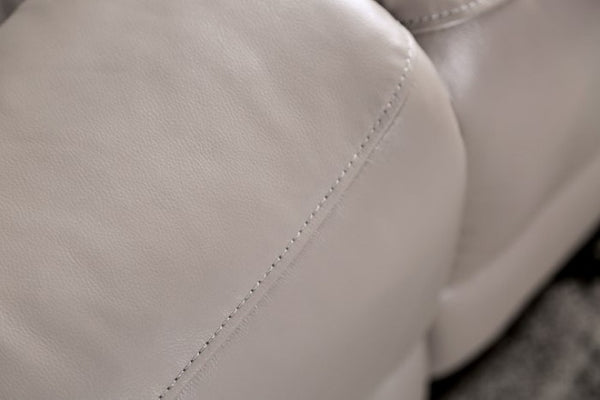 Furniture of America Gorgius Light Gray Transitional Power Recliner Model CM9910ST-CH-PM