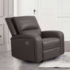 Furniture of America Vasilios Gray Transitional Power Recliner Model CM9914GY-CH-PM